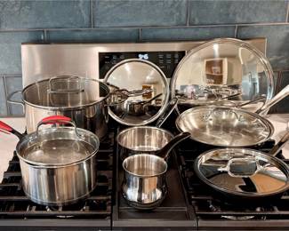 All Clad Cookware and David Burke Cookware