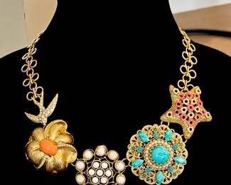 Stella & Dot Bird of Paradise Statement Necklace / Jewelry