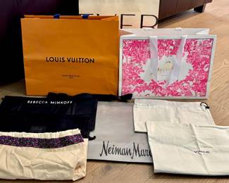 Louis Vuitton, Lilly Pulitzer & Other Empty Bags and Dust Covers