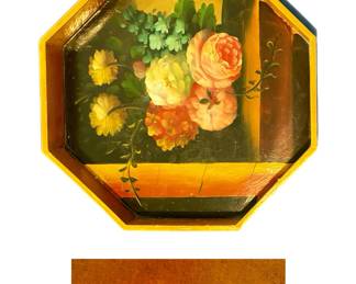Hand Painted Serving Tray