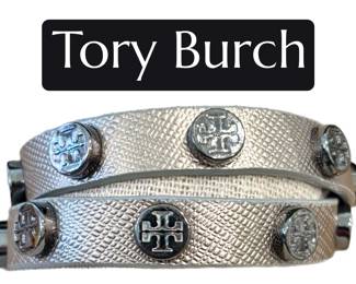 Tory Burch Leather Wrap Bracelet