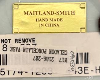 Maitland Smith Vase