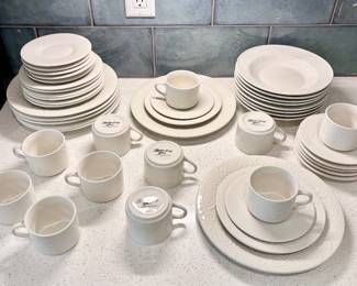 White Dinnerware Set