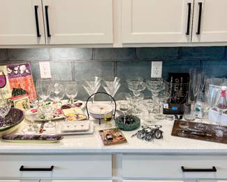 Wine / Martini Glassware 