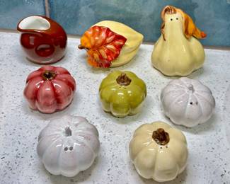 Pumpkin Salt and Pepper Shakers