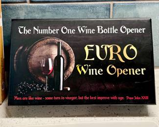 Euro Wine Bottle Opener