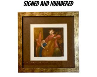 Eng Tay Signed and Numbered Lithograph