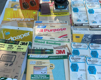 Lot 81: Sander, Sandpaper And More
