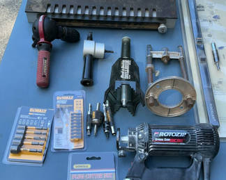 Lot 96: Rotozip Spiral Saw And More