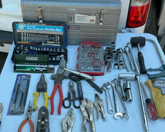 Lot 84: Hand Tools And Toolbox