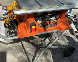 Lot 2: Rigid Table Saw