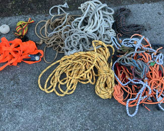 Lot 30: Tub Of Ropes