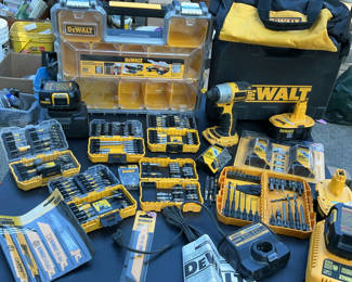 Lot 65: Dewalt Extravaganza!