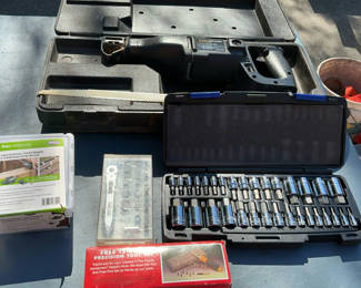 Lot 56: Craftsman Reciprocating Saw, Socket Sets, Etc