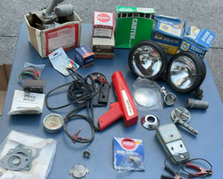 Lot 99: Vintage Auto Parts