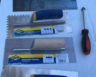 Lot 78: Tile Setting Tools And Products