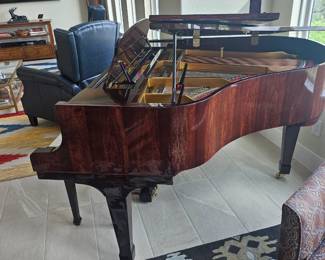 August Hoffman Baby Grand Piano.