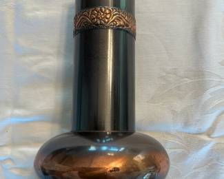 Hungarian MCM Copper Vase.