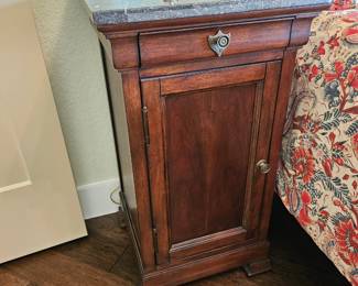 Empire Nightstand that goes with the dresser.  Marble top.