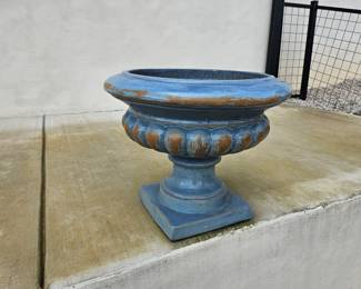 2nd blue planter, italianate. 