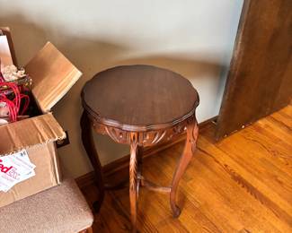 16” Diameter. 27” H. 