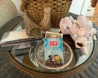 Vintage Cards, Silver plate box, Barnacles 