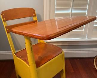 Vintage School Desk