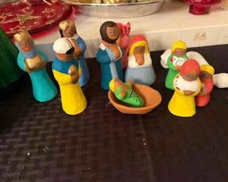 Terra Cotta Nativity 