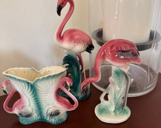 Vintage Flamingos 