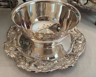 Silver Plated gravy boat