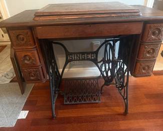 Treadle Singer Sewing Machine 