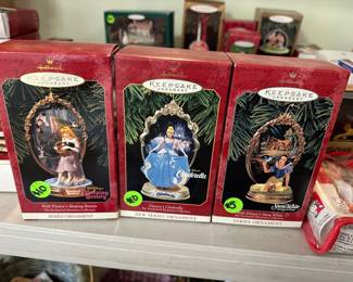 Disney Princess hallmark ornaments