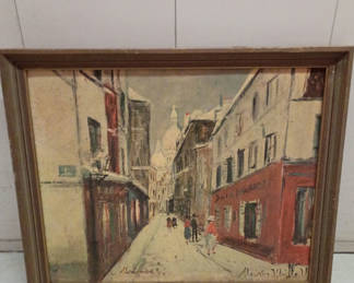 Lot 49: Vintage wall art 