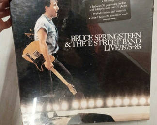 Lot 24: Bruce Springsteen sealed record lot 5 lps 