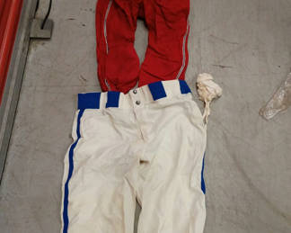 Lot 45: Vintage sport uniform lot 
