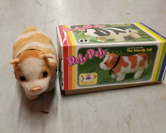 Lot 28: Vintage cow toy walking toy 