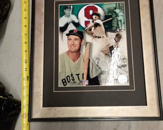 Lot 31: Red Sox ted williams collectible 