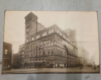 Lot 19: Vintage poster brown brothers poster 