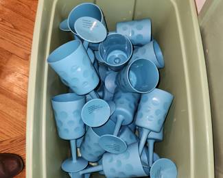 Plastic pools cups