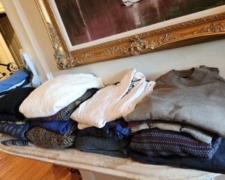 Mens sweaters & shirts