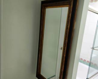 Ornate mirror, about 4 feet tall