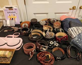 Mens & women's belts & more