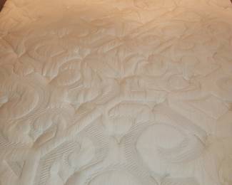 Newish Queen mattress by Kingsdown, Chardonnay model, Queen mattress & boxspring
