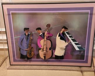 3D artwork, framed & heavy 