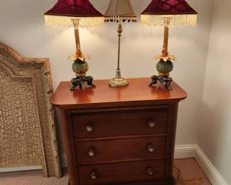 Pair of night tables by Hooker