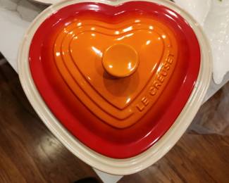 LeCreuset heart shaped