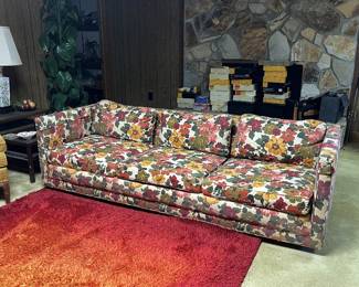 Vintage Custom Made Flair Inc Sofa Couch (Bernhardt Division)