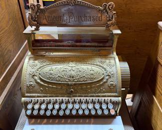 Vintage cash register