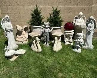 Fiberstone  Resin Garden Statues