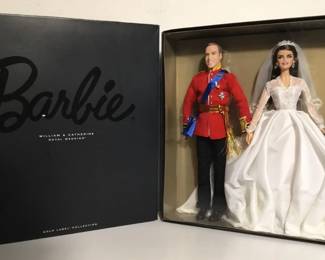 BARBIE William  Kate Royal Wedding Dolls
